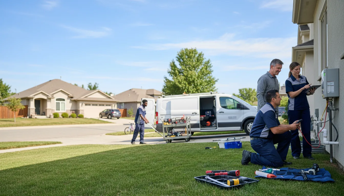 Tankless water heater service in Golden, MS